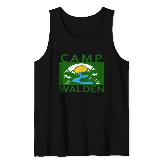 Camp Walden An Adventure A Summer Camp Tank Tops