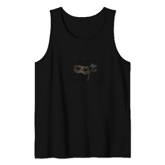 Lonely Dancer Tank Tops