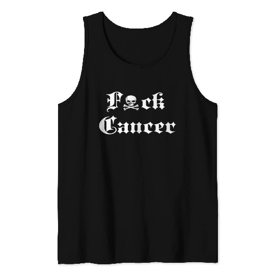 Fuck Cancer Cancer Awareness Tank Tops