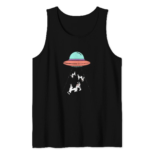 MOO the Truth Is Out There Area 51 Alien Ufo Tank Tops