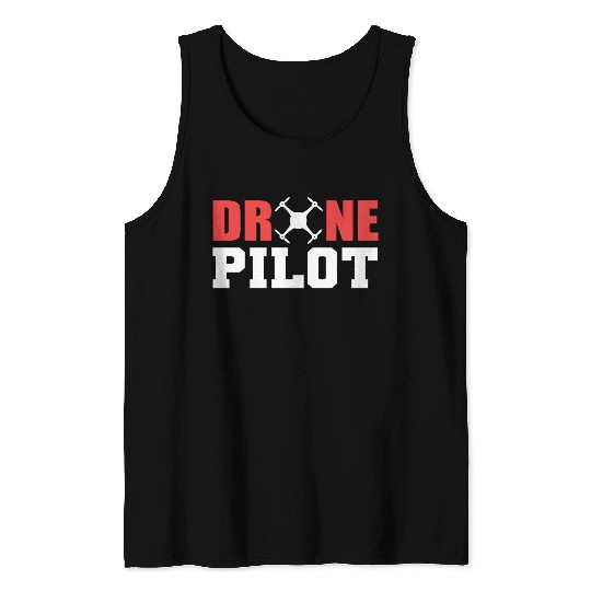 Drone Pilot Wedding Videographer Gift Tank Tops