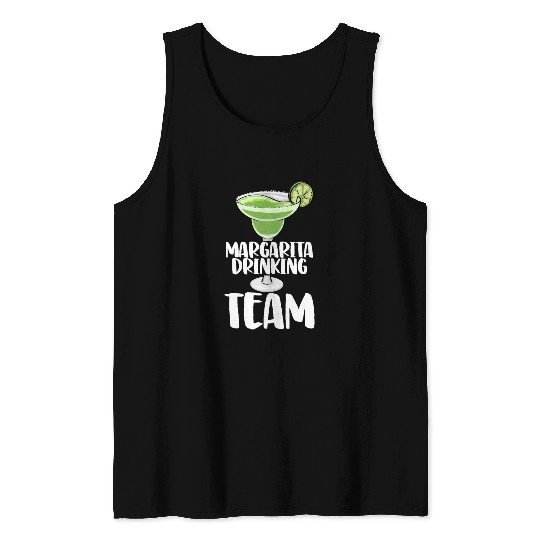 Margarita Drinking Team Tank Tops