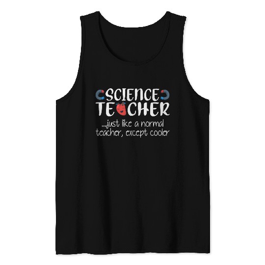 Science Teacher Cooler Tank Tops