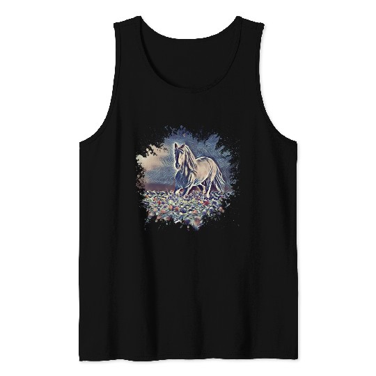 Horse Tank Tops