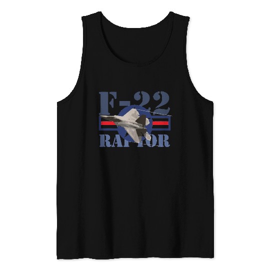 F 22 Raptor USAF Tank Tops
