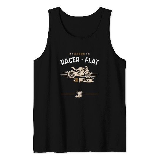 Speedway Racer - Flat Track Tank Tops