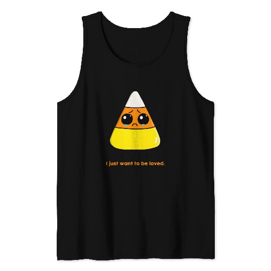 Halloween Gifts Candy Corn Tank Tops