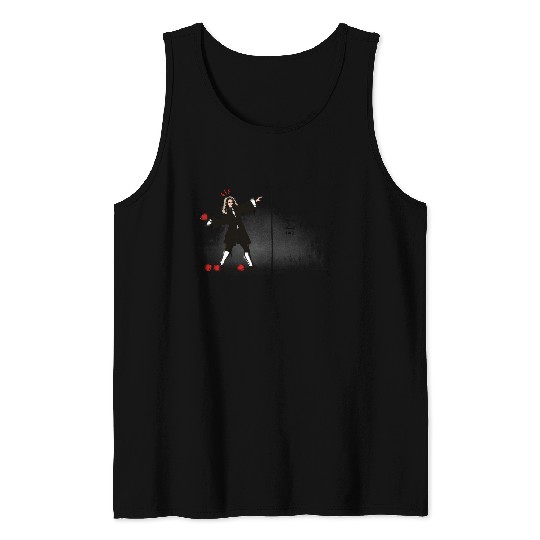 Newton Bombs Funny Physics Science Banksy Street Tank Tops