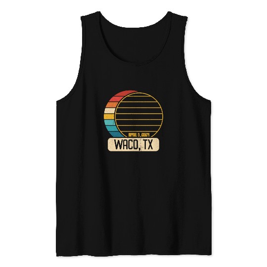 Total Solar Eclipse Texas Waco April 28 2024 Tank Tops