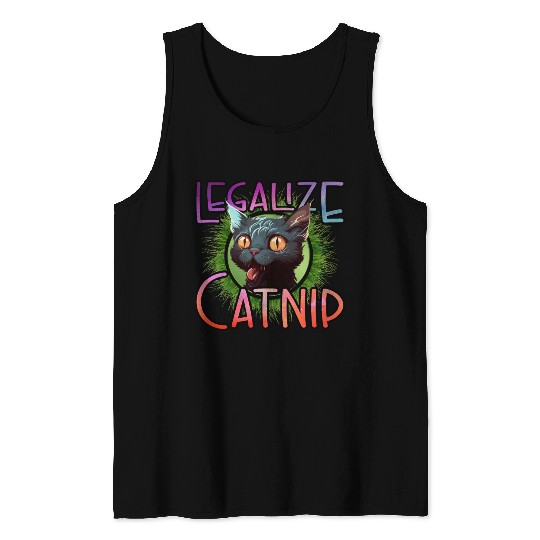 Legalize Catnip Tank Tops