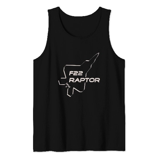 F22 Raptor Tank Tops