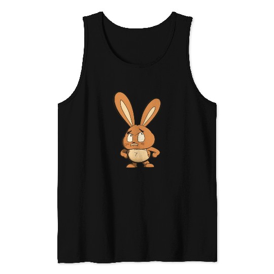 angry bunny Tank Tops