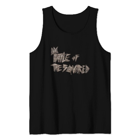 Battle of The Squared Black Tank Tops