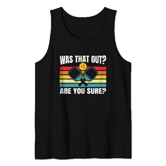 Funny Pickleball Art For Men And Women Lover Sport Tank Tops