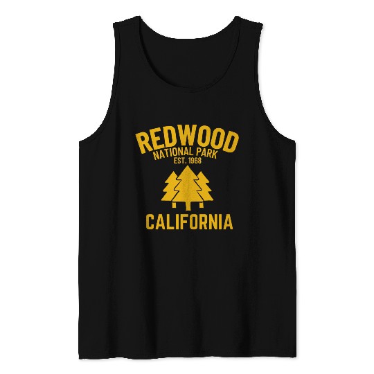 Redwood National Park Tank Tops