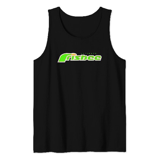 ultimate frisbee green Tank Tops