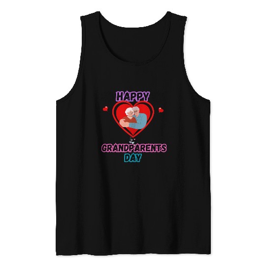 Happy Grandparents Day Tank Tops