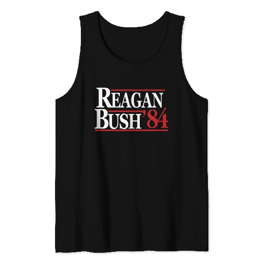 Reagan Bush 1984 V2 Tank Tops