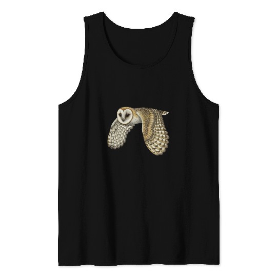 Barn Owl Tank Tops