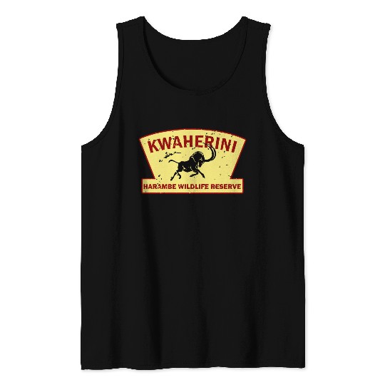 Kwaherini Harambe Wildlife Reserve Tank Tops