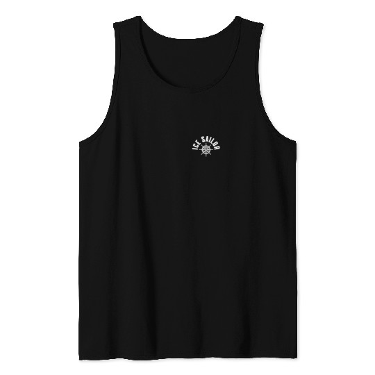 Ice Sailor Pocket Design Tank Tops