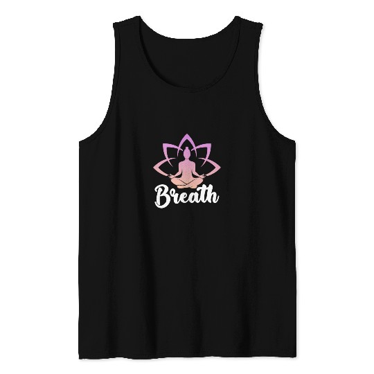 Breath Yoga Meditation Tank Tops