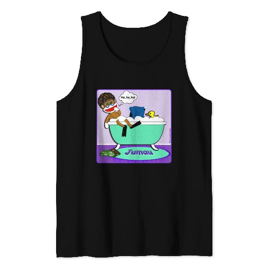 Jumau the Sock Monkey Tank Tops