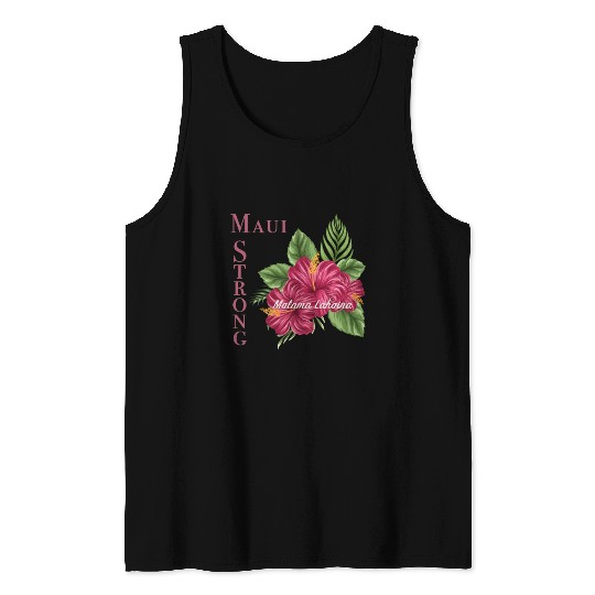 Malama Lahaina: Maui Strong 2 Tank Tops