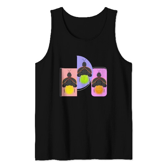 Glowing Firefly Tank Tops