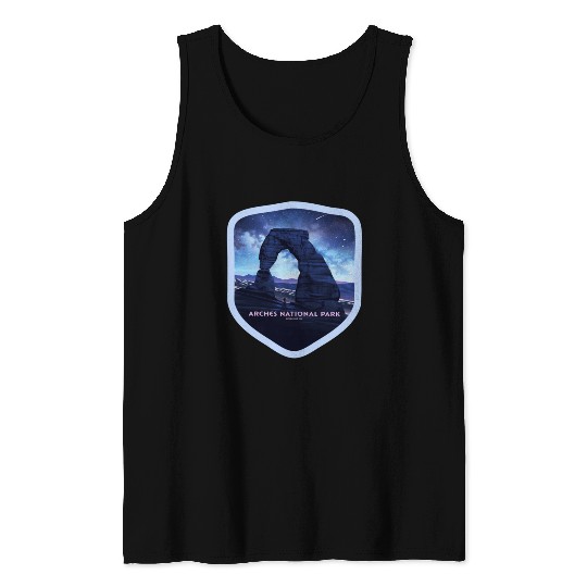 Arches National Park Stickers Tank Tops