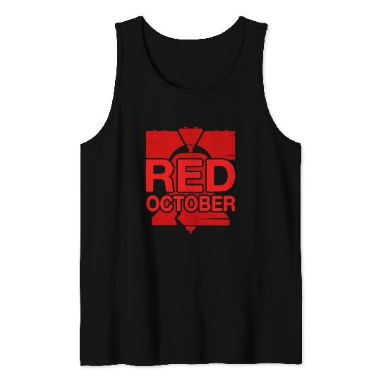 Phillies Red October Philly Philadelphia Tank Tops