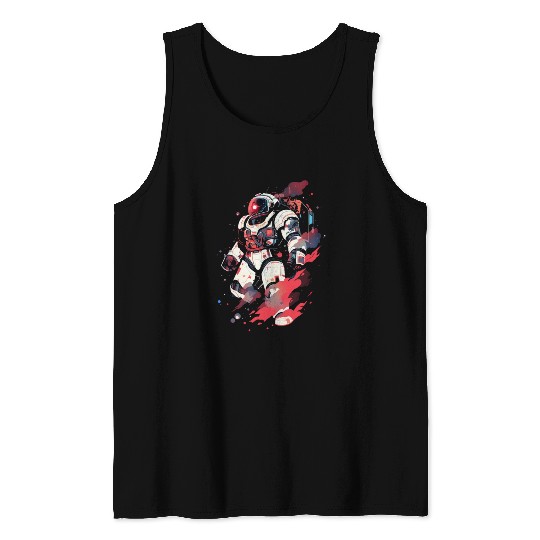 Astro Robo Tank Tops