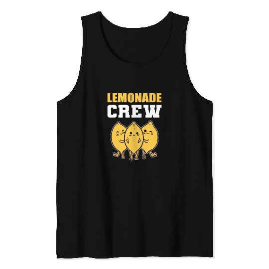 Lemonade Crew Fruits Lover Gift Tank Tops