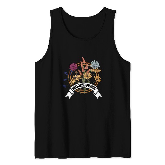 wild flower Tank Tops