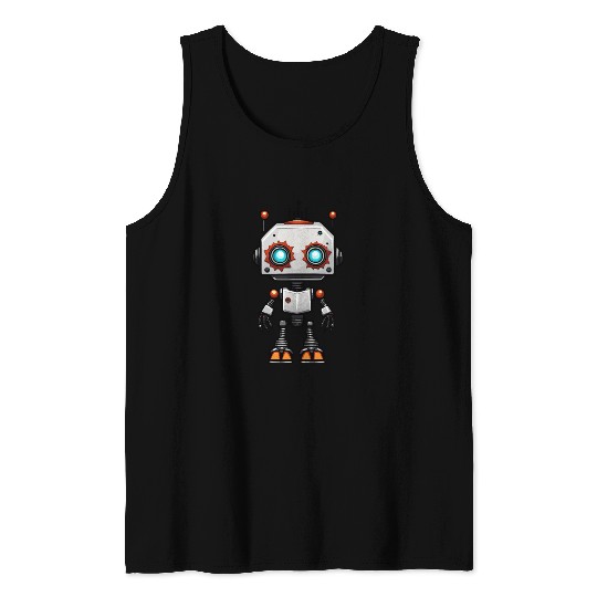 Robot / Machine / AI / Innovation / Computer Tank Tops