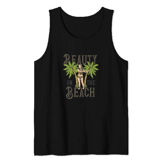 Beauty On The Beach Tank Tops