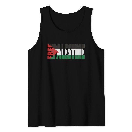free palestine Tank Tops