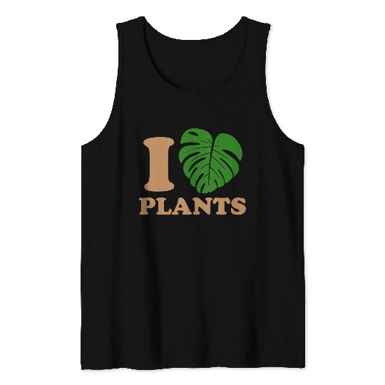 I love plants Tank Tops