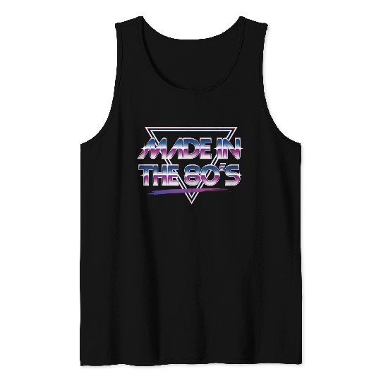 made in the 80s Tank Tops