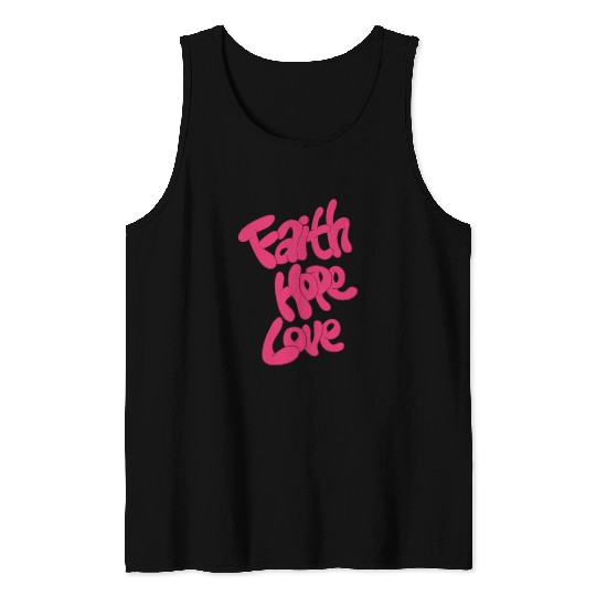 Hopeful Hearts Embrace Tank Tops