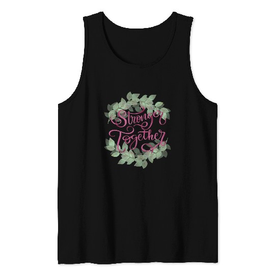 Hopeful Hearts Embrace Tank Tops