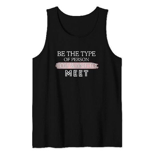 be yourself Tank Tops