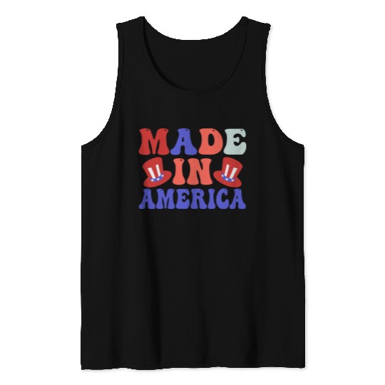 made in america Tank Tops