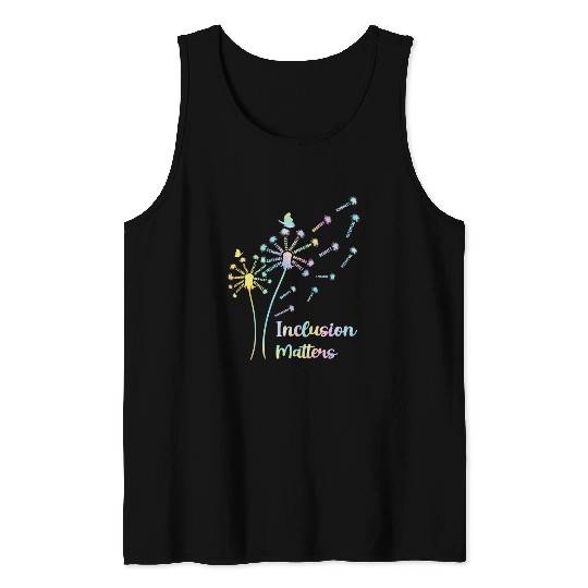 Inclusion Matters Special Education Sped Teacher Tank Tops