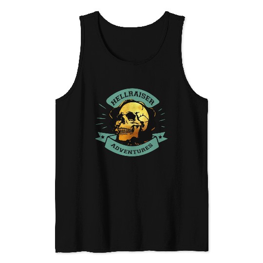 Gilded Skull Hellraiser Adventure Tank Tops