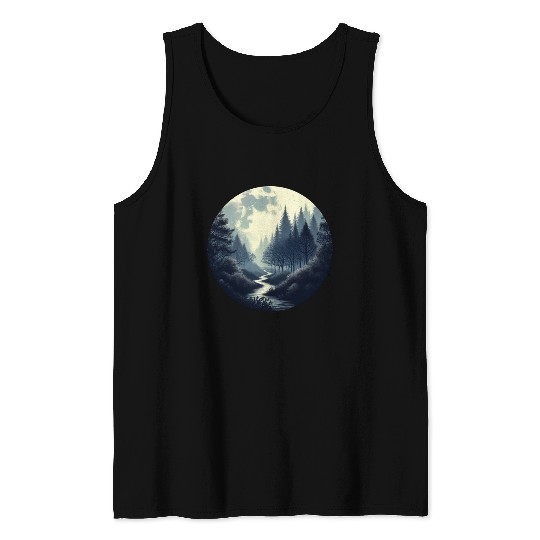 Enchanted Forest - Great Christmas Gift! Tank Tops