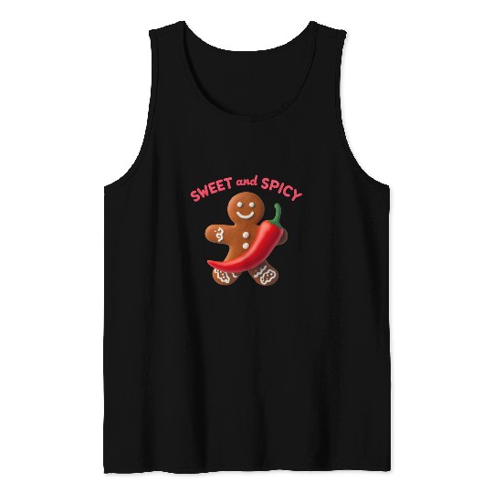 Sweet & Spiced Delights Gingerbread Magic Tank Tops