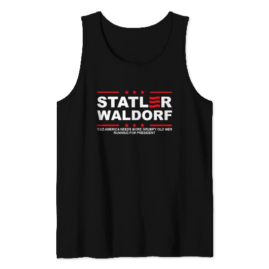 Statler and Waldorf Tank Tops