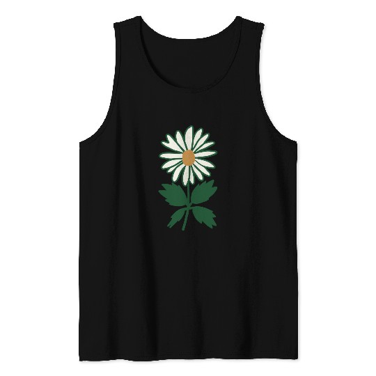 Daisy Vector 3 Colors Tank Tops