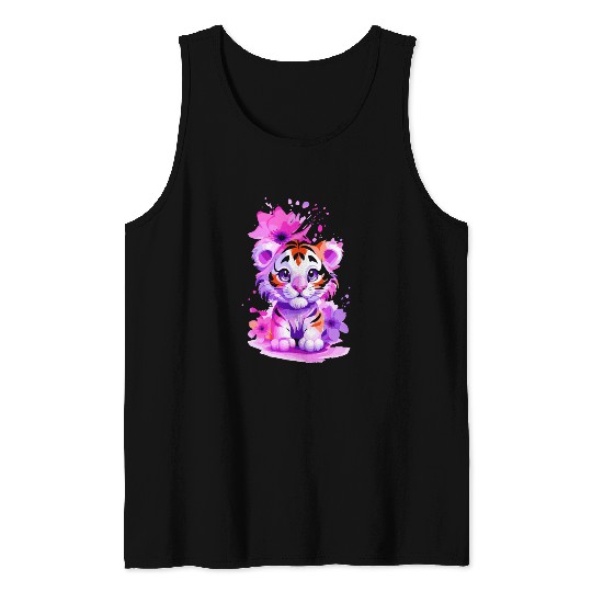 Tiger Cub Tank Tops